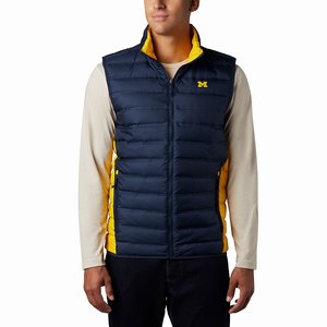 Columbia Collegiate Lake 22™ Reversible Väst Herr Marinblå/Gula (VRIQS1473)